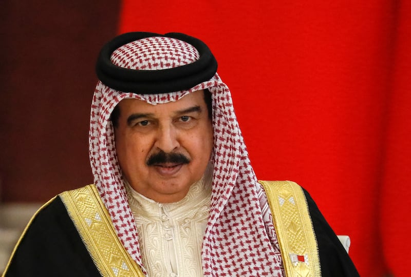 King Hamad says Bahrain is seeking 'normal diplomatic, commercial and cultural relations' with Iran. EPA