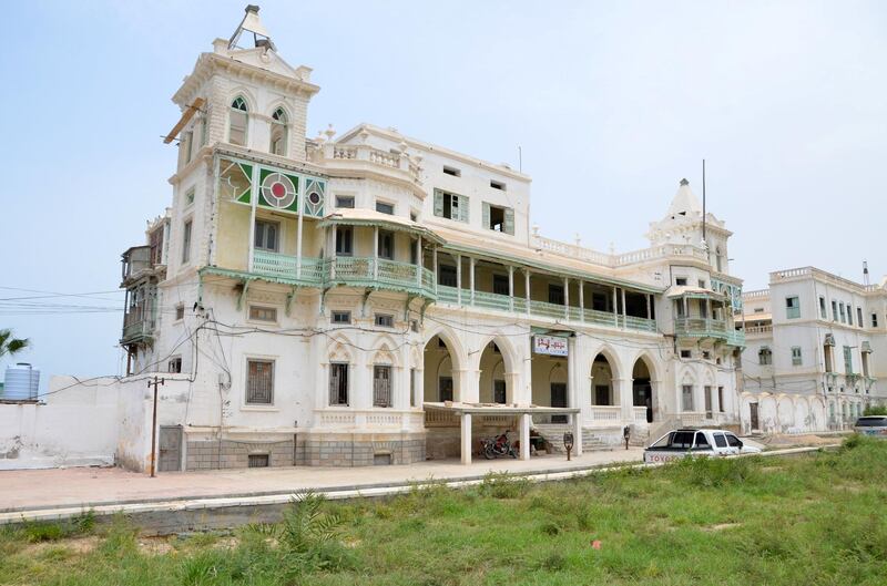 Al Mukalla museum is located inside a mansion that has not been inhabited or repaired since 1999. Saeed Al Batati / the National