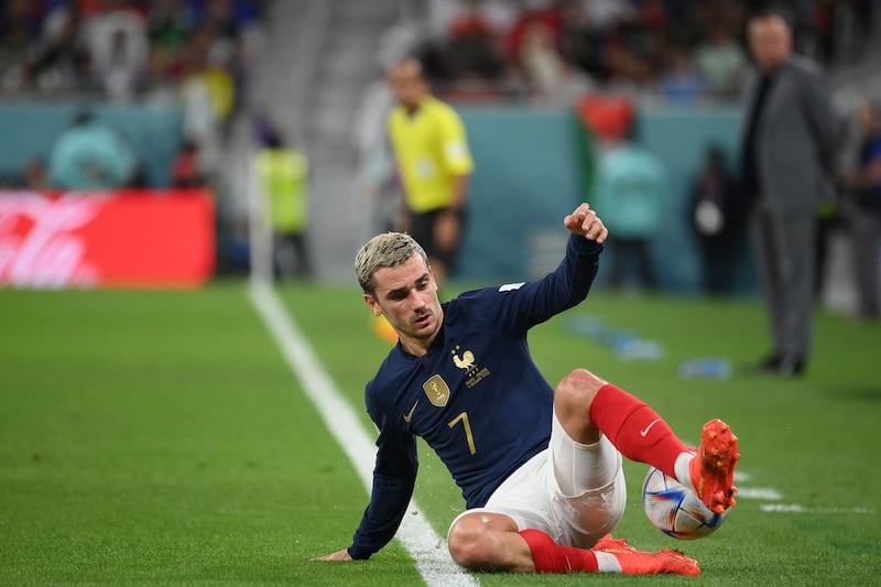 Antoine Griezmann - 8, Did well in both boxes, and was unlucky when a good flick was saved, then did well to block Kaminski’s shot. Worked Szczesny with a threatening free-kick delivery. Took up some great positions and played lovely passes. His clearance from an awkward situation started the move for France’s second. AFP