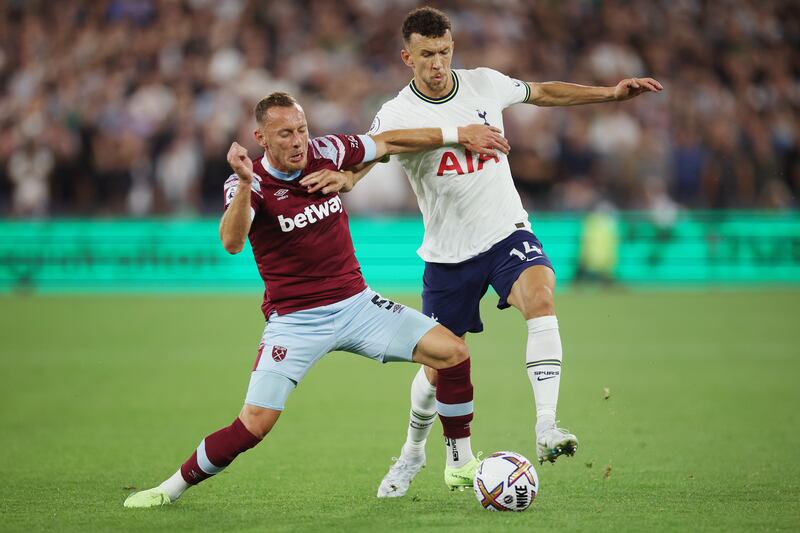 Vladimir Coufal 4 – The right-back had a tough evening against Perisic, who was a source of deliveries into the Hammers box at Coufal’s expense. Getty Images