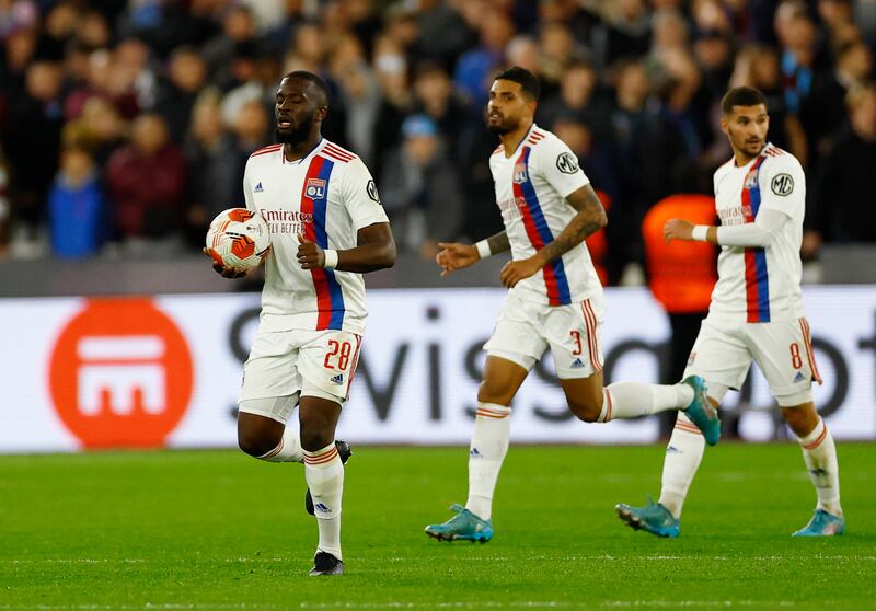 Tanguy Ndombele - 9. Long range effort had Areola scrambling across his goal midway through the first half. Tapped in Tete’s deflected cross with the West Ham defence struggling to clear. Was Lyon’s driving force in the second half. Reuters