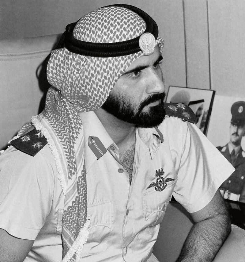 A young Sheikh Mohammed bin Rashid Al Maktoum. Wam