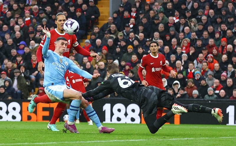 Started as though he would be game's major figure before influence waned in second half. Denied chance to put City 2-1 up by good Kelleher block. Knew little about hitting bar but keeper had punched ball into his arm, so would not have counted anyway. Reuters