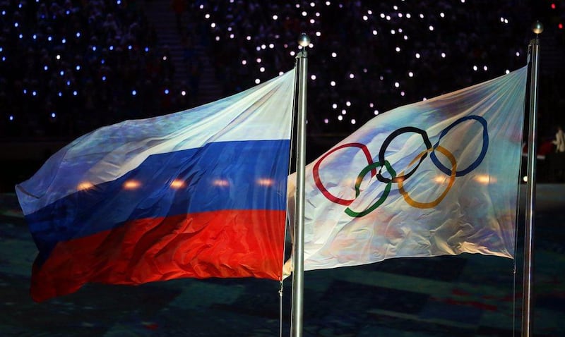 Russia might find themselves banned form the 2020 Tokyo Olympics. EPA