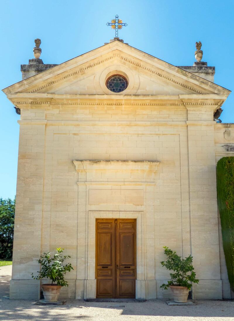 Weddings can take place at the 17th century chapel at Chateau De Tourreau. Courtesy Chateau De Tourreau