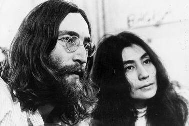 Yoko Ono paid tribute to her 'angels' on Twitter on what would have been John Lennon's 80th birthday. Getty