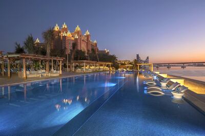 For views of Palm Jumeirah and Atlantis, The Palm, head over to White Beach Dubai.