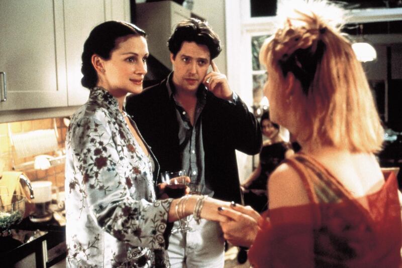 Julia Roberts and Hugh Grant in Notting Hill. Courtesy Universal Pictures
