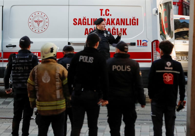 The Turkish Red Crescent has said blood has been sent to hospitals in the vicinity and there is currently no "urgent need" for donations. Reuters