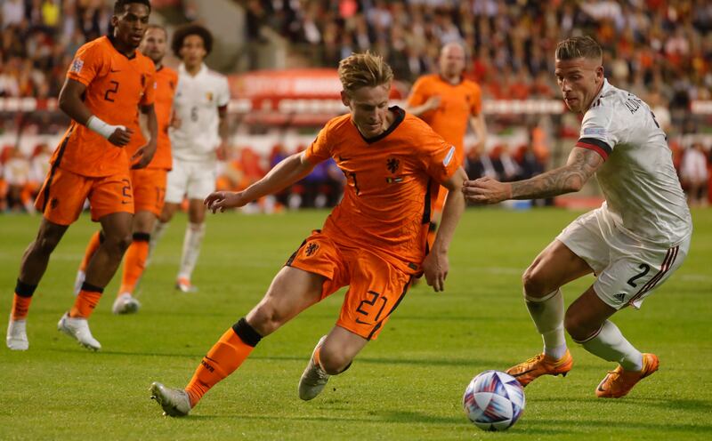 Frenkie de Jong 8 – Dictated the tempo of the game from deep and was often the architect of some devastating counter-attacks. Unflappable in possession. EPA