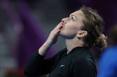 Simona Halep is in the UAE aiming to win her second Dubai Duty Free Tennis Championships title. Reuters
