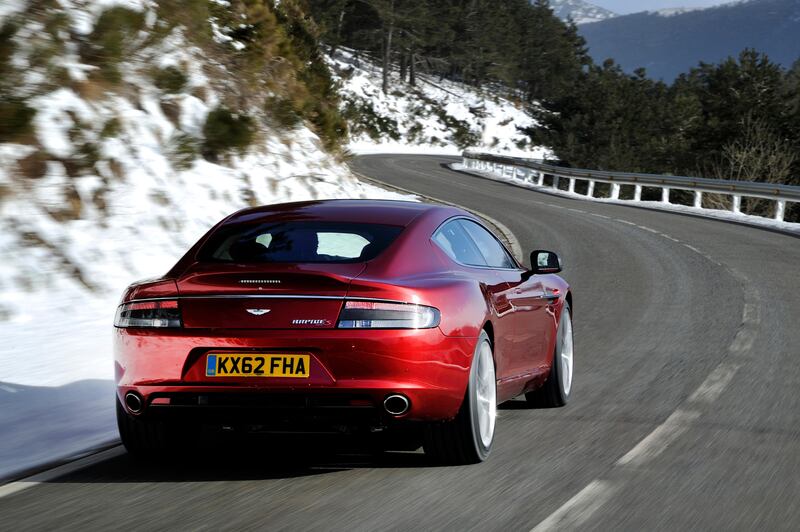 The National's motoring editor Kevin Hackett took the new Aston Martin Rapide for a drive in the Pyrenees. Courtesy of Aston Martin