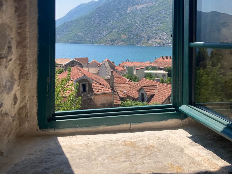 Waking up to a view of Boka Bay