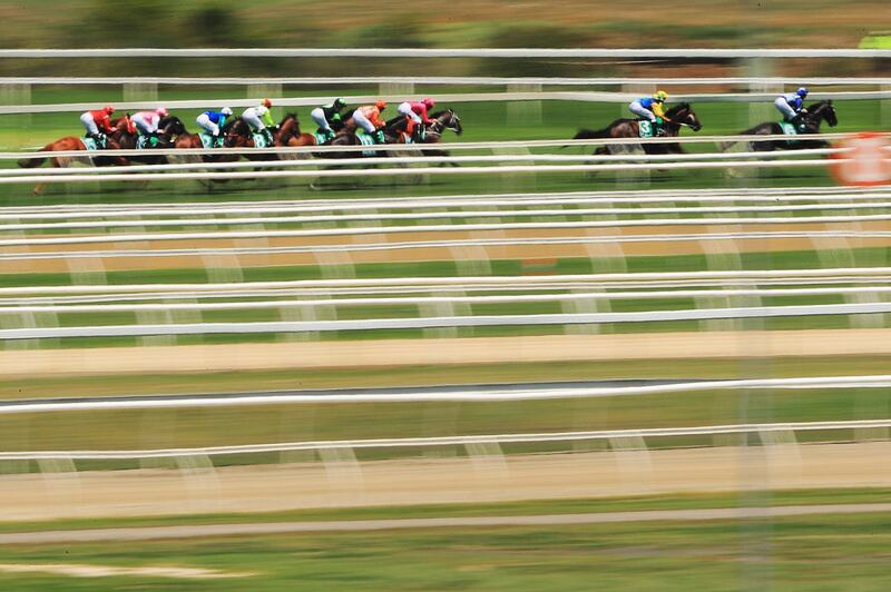 Action from Sydney Racing at Royal Randwick Racecourse in Australia, on Saturday, February 1. Getty