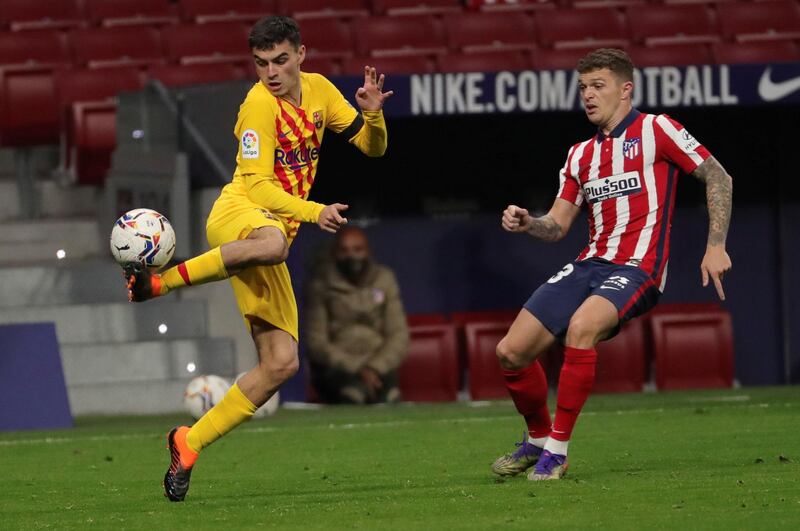 Pedri 4 – Looked lost on the left-hand side and couldn’t get into the game at all, which Atletico looked to punish. Was replaced by Coutinho. EPA