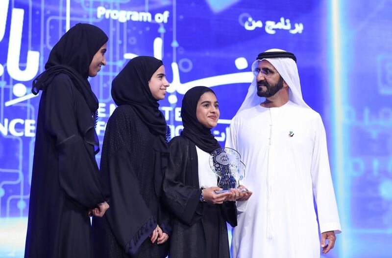 The finals of the Think Science Competition, a national programme of the Emirates Foundation, featured the best of this year’s 640 entries – 515 from schools and 125 from universities, an increase of 35 per cent.