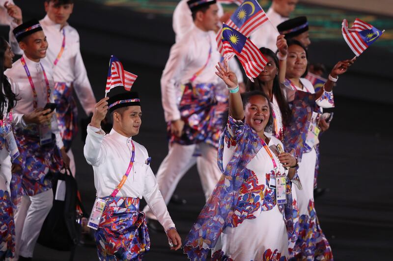Team Malaysia. Getty Images