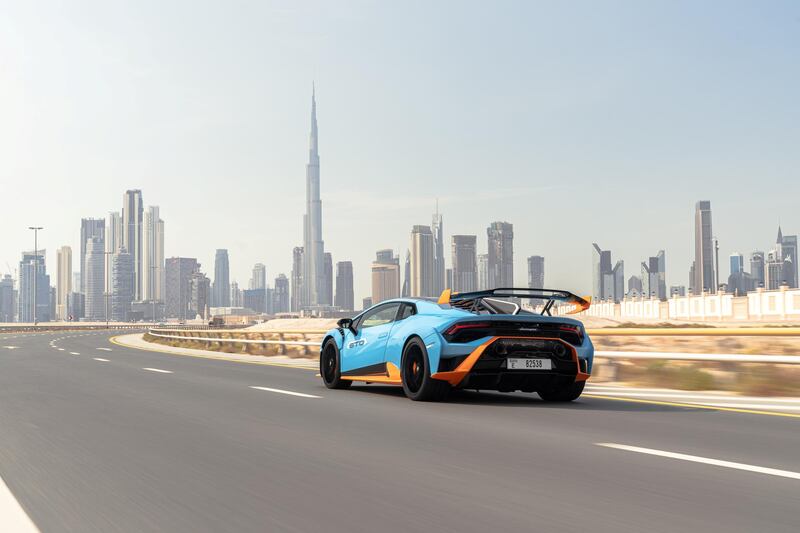 The STO won't look out of place on Dubai roads.