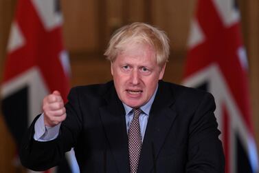 UK Prime Minister Boris Johnson's plan is being criticised by Brexit supporters. Reuters