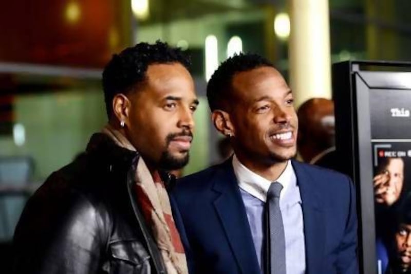 Shawn, left and Marlon Wayans. Kevin Winter / Getty Images / AFP