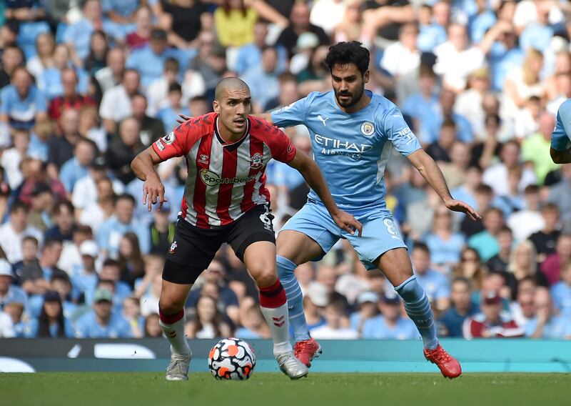 Oriol Romeu 8 - The Spaniard didn’t want to head back to the south coast empty-handed and was impenetrable in the defence. AP