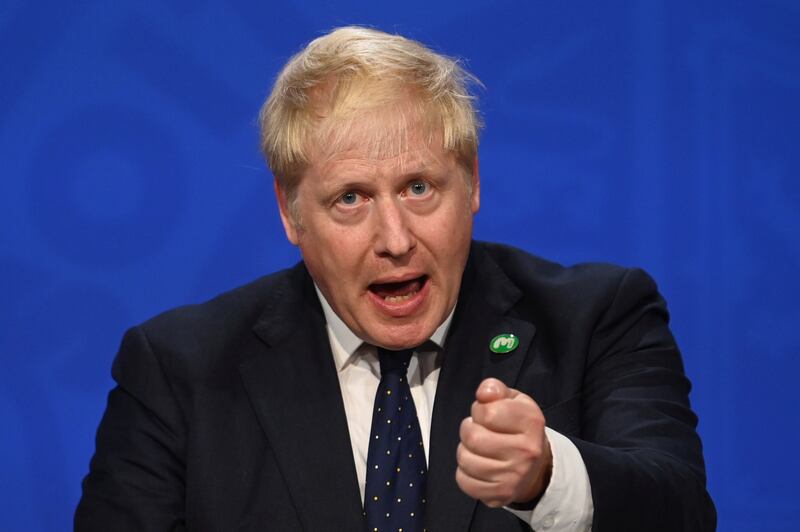 Britain's Prime Minister Boris Johnson will set out his winter plan to avoid further lockdowns and keep the economy up and running. Getty Images