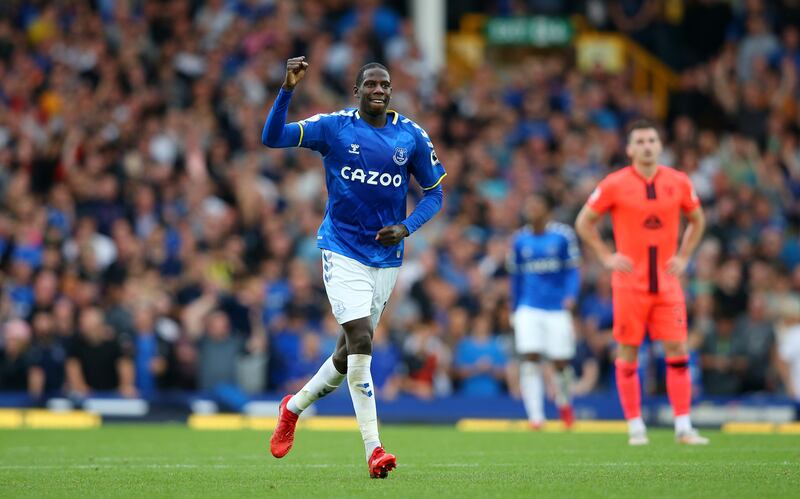 Centre midfield: Abdoulaye Doucoure (Everton) – Burst forward to seal victory against Norwich, showing how he has become more prolific under Rafa Benitez while Everton have improved. Getty Images