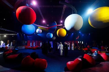 The Science Event 2019, held at Mohammed bin Rashid Space Centre, heard that the UAE's mission to Mars is right on track. Satish Kumar/ For the National