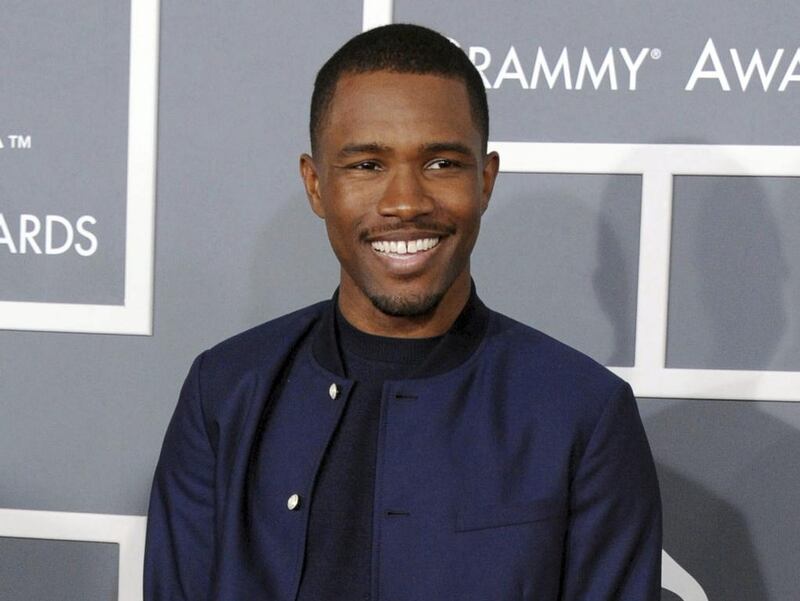 Frank Ocean slammed a producer of the Grammy awards on his personal blog in response to criticism of his 2013 performance at the awards. Jordan Strauss / Invision / AP File