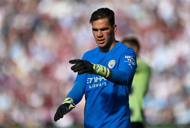 MANCHESTER CITY RATINGS: Ederson – 6 A comfortable clean sheet for the Brazilian, though there were a couple of uncharacteristic sloppy passes that infuriated his defence. 
Reuters