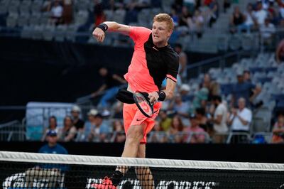 Tennis - Australian Open - Hisense Arena, Melbourne, Australia, January 21, 2018. Kyle Edmund of Britain celebrates winning his match against Andreas Seppi of Italy. REUTERS/Issei Kato