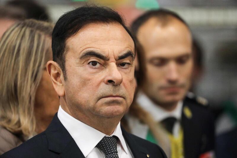 Former Nissan chief Carlos Ghosn, who was on bail in Tokyo awaiting trial on financial misconduct charges, fled to Beirut earlier this week. AFP