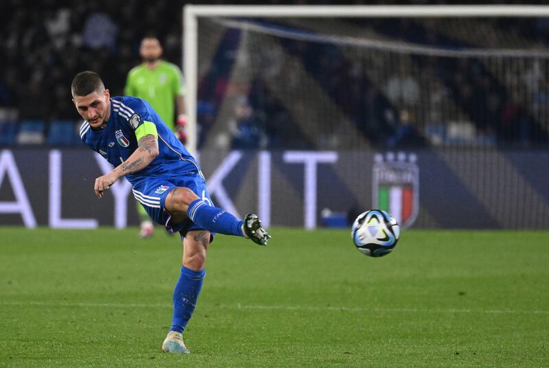 Marco Verrati - 7. Played a brilliant pass to find Pellegrini in the box early in the second half. Helped Italy win the midfield battle after the break. EPA