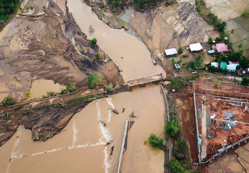 Kai-Tak's winds were not very powerful, but its slow movement across the central islands unleashed heavy rains over a long period, flooding large areas. EPA