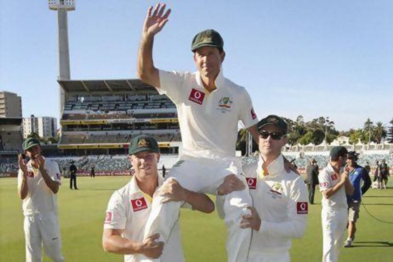 Ricky Ponting had a run of poor scores towards the end of his illustrious Test career. Reuters