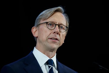 Brian Hook, the US special representative for Iran, said the US wants a new deal to replace the agreement between Tehran and world powers signed by Barack Obama in 2015. AP