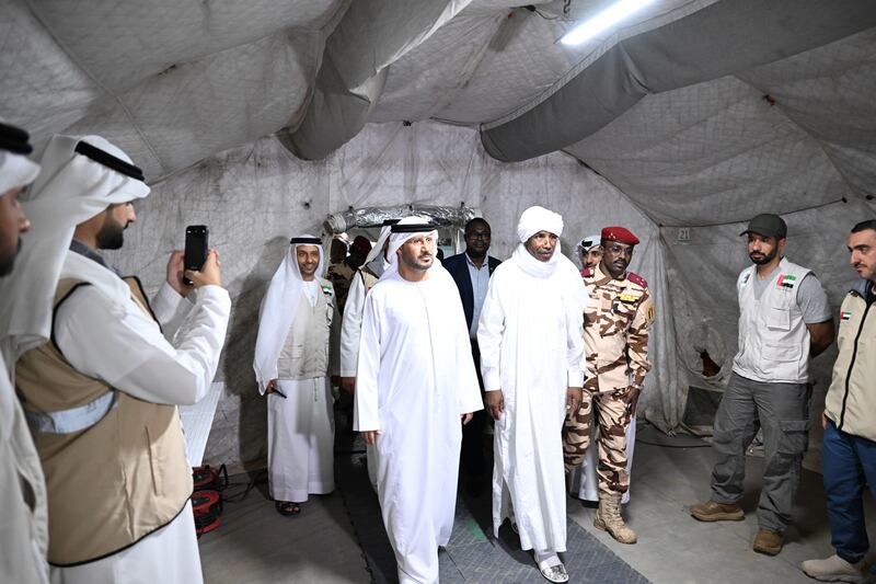 Rashid Al Shamsi, UAE Ambassador to Chad, opened the hospital in the city of Amdjarass. 