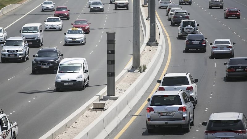 Abu Dhabi Police reminded motorists that new traffic cameras detecting tailgating will be introduced this week. Mona Al Marzooqi / The National