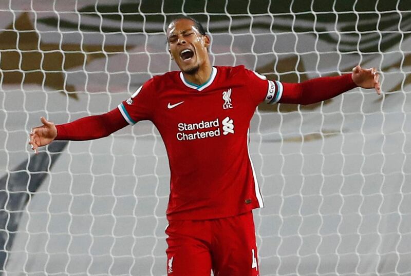 Virgil van Dijk. 6 - Liverpool’s Mr Reliable pressed high as the Reds imposed their authority on the game and he twice found himself with a sight of goal, but he failed to cut out Maitland-Niles’ dangerous cross which assisted the opening goal. Reuters