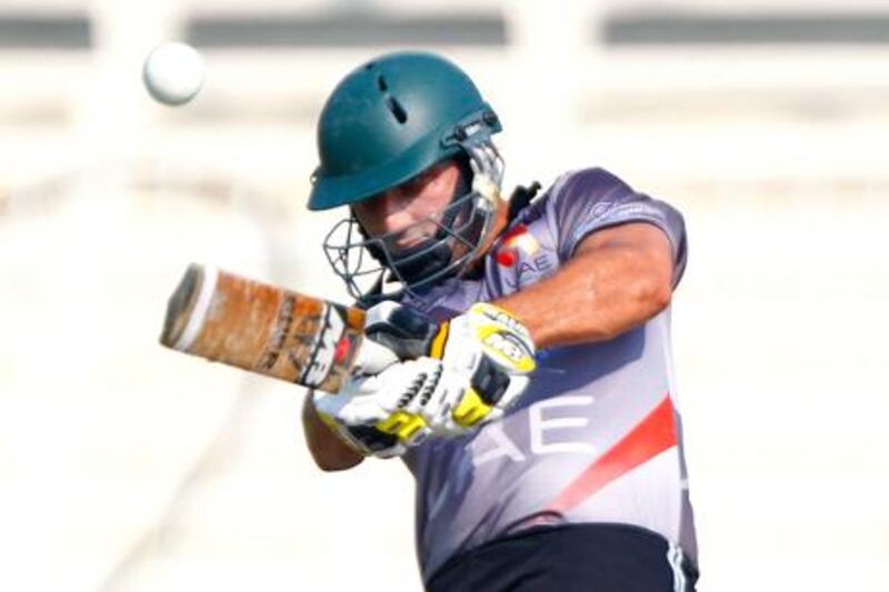 UAE cricketer Abdul Shakoor helped the national team beat Bahrain.