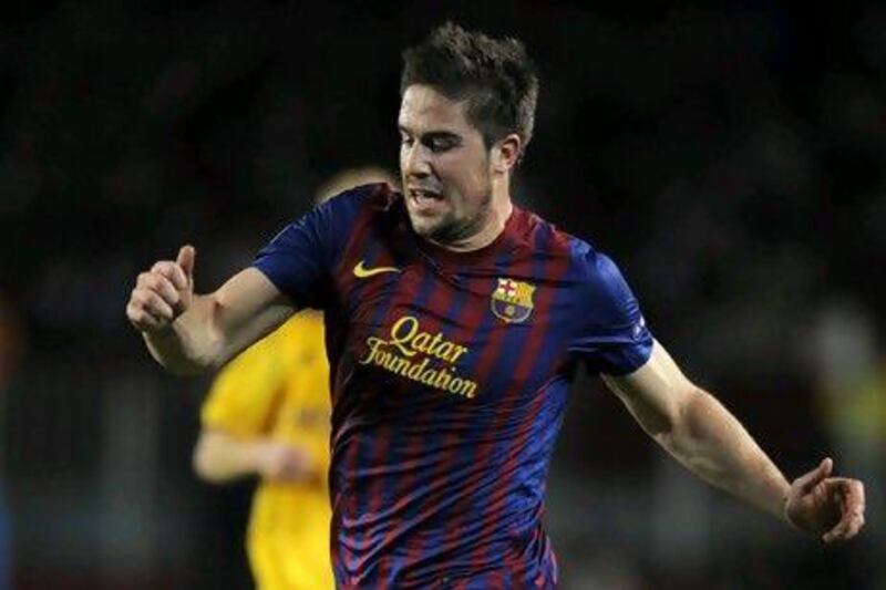 Barcelona defender Andreu Fontas. Lluis Gene / AFP