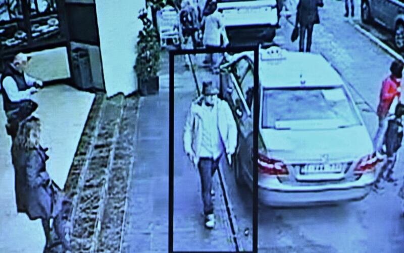 The third suspect in last month’s bombings at Brussels airport – the so-called “man in the hat” – is seen leaving the site of the attack in new video footage released by Belgian authorities on April 7, 2016. John Thys / Agence-France Presse