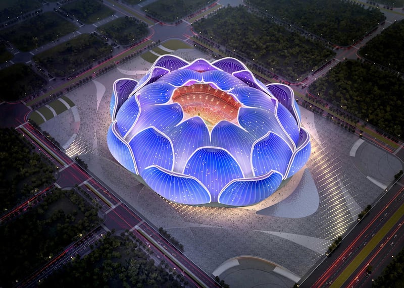 Guangzhou Evergrande's new stadium is likely to be completed by 2022. Reuters