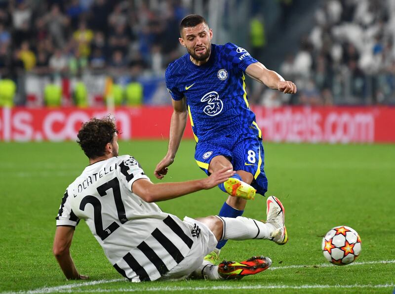 Mateo Kovacic – 5, A busy player in midfield. Saw an early shot easily stopped by Szczesny and nearly saw a costly error gift Chiesa an early chance on goal. Was too often guilty of losing the ball. Getty