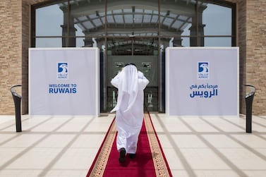 The Ruwais refinery and petrochemical complex operated by Adnoc. Christophe Viseux / Bloomberg