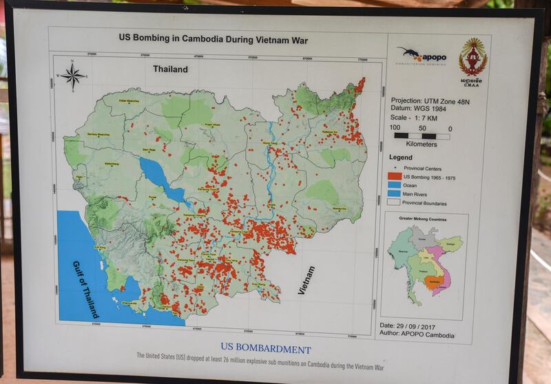 The APOPO visitor centre has a small but comprehensive museum that outlines the global landmine crisis. Courtesy Ronan O’Connell  