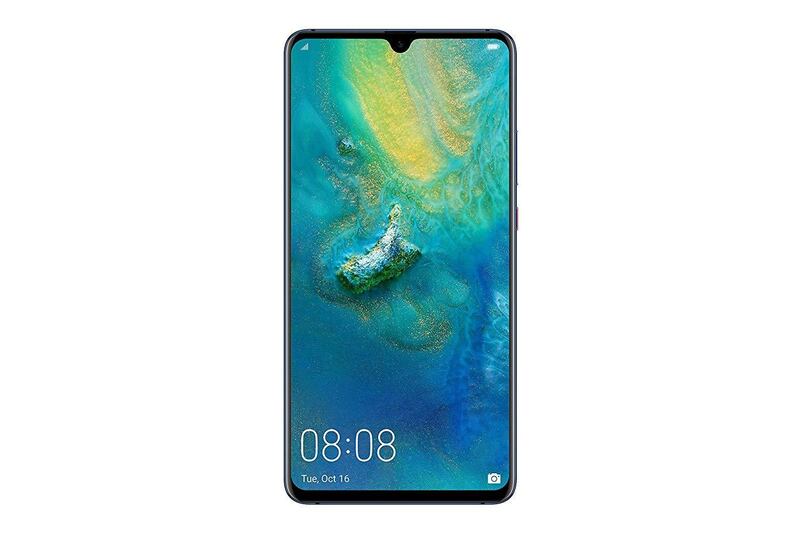 Huawei Mate 20 X dual sim - 128GB, 6GB RAM, 4G LTE, midnight blue, Dh1,899, amazon.ae