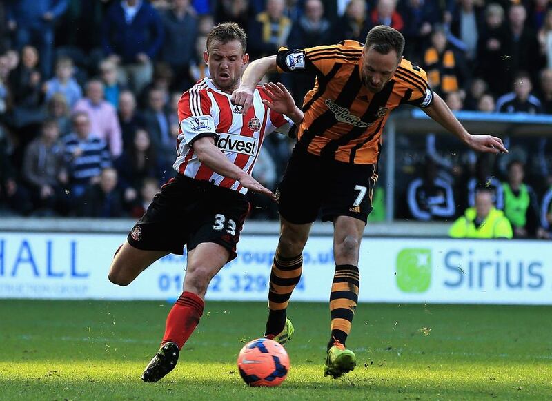 Centre midfield: Lee Cattermole, Sunderland. Gifted Hull two goals in a truly abject showing to ensure Sunderland won't return to Wembley. Matthew Lewis / Getty Images