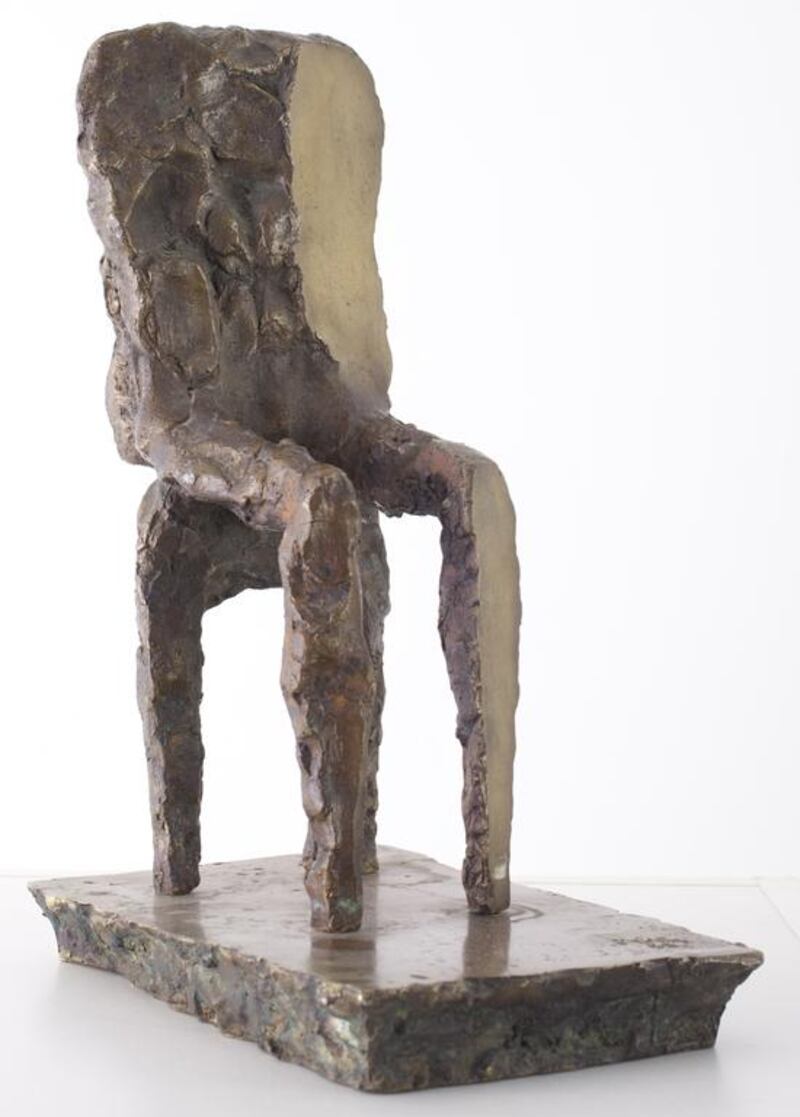 Untitled 1965 bronze by Ismail Fattah (Iraq 1938 – 2004) Courtesy Barjeel Art Foundation