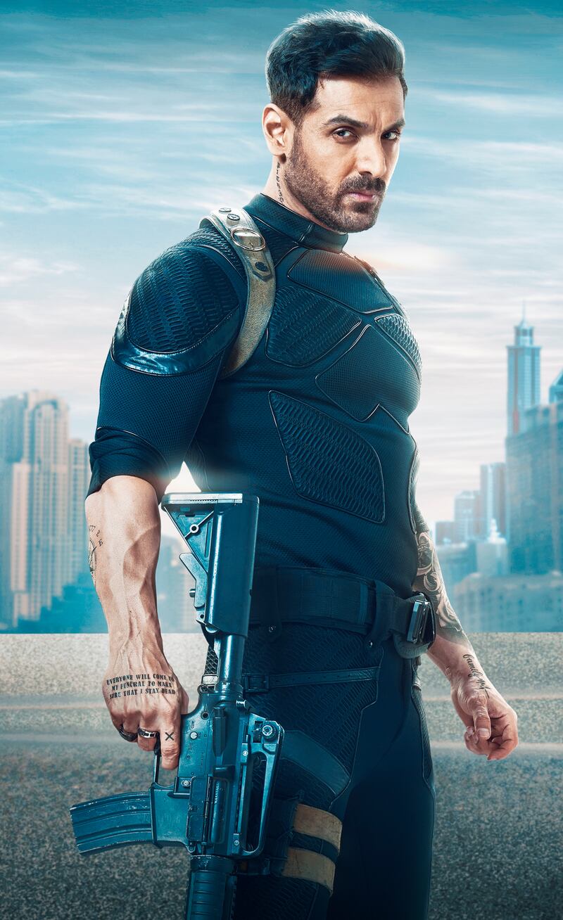 John Abraham plays the antagonist intent on destroying India 